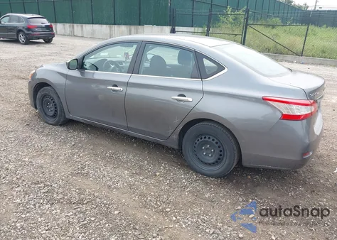 2015 Nissan Sentra S z USA, uszkodzony, nr VIN 3N1AB7AP5FY217578